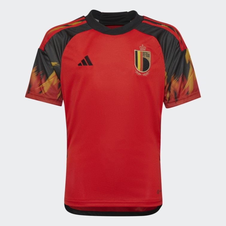Adidas Belgique 22 Maillot Domicile Noir élégant