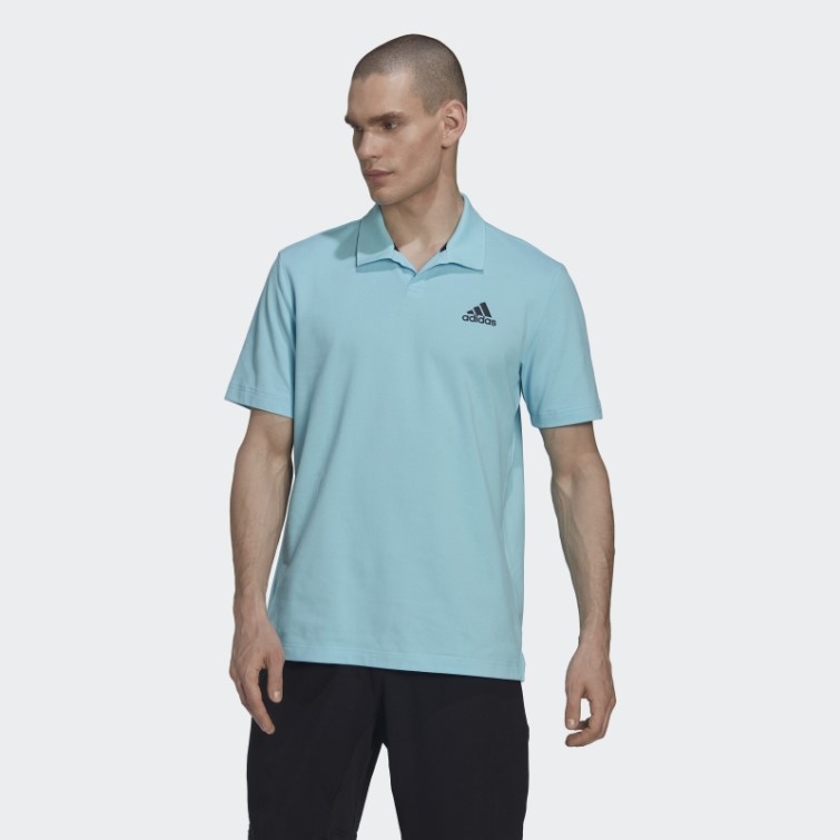 Polo De Tennis Adidas Clubhouse 3-bar Bleu