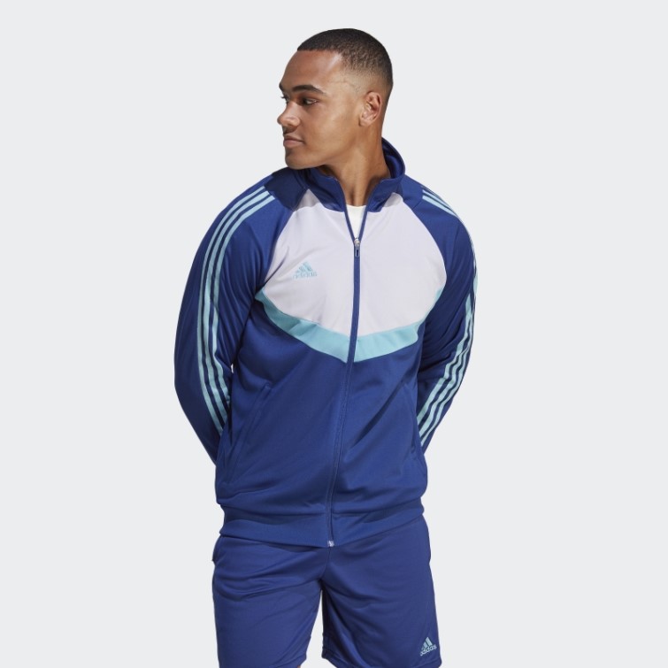 Veste Tiro Adidas Victoire Bleu Fashion