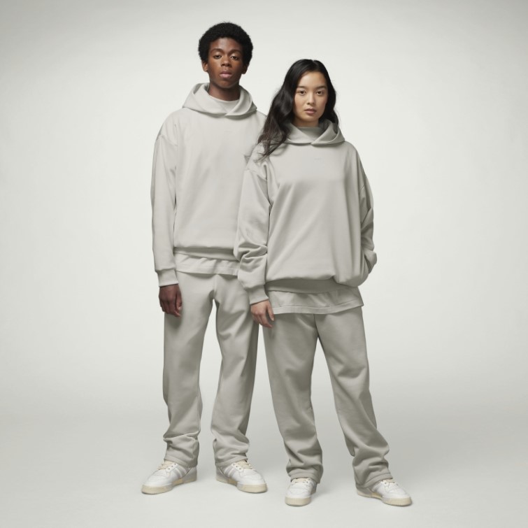 Pantalon De Survêtement Adidas Basketball Gris Métallisé