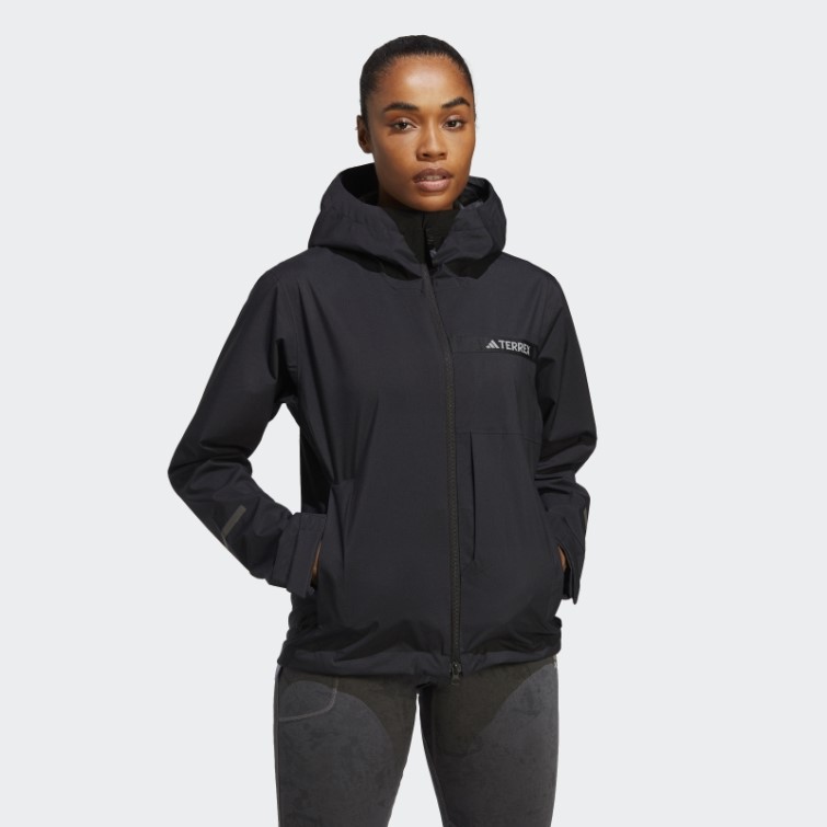 Adidas Terrex Multi Rain.rdy Veste De Pluie 2,5 Couches Noir