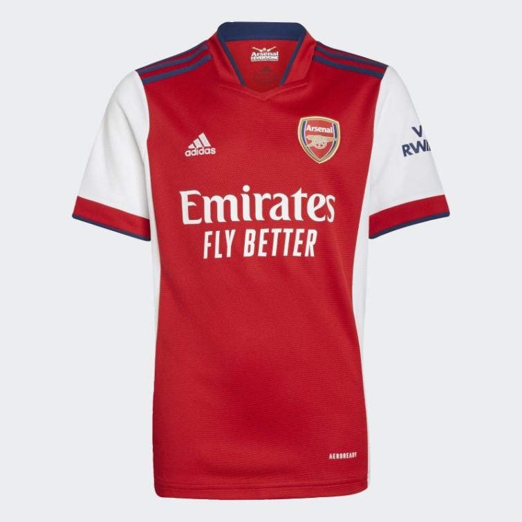Maillot Domicile Arsenal 21/22 Adidas Blanc