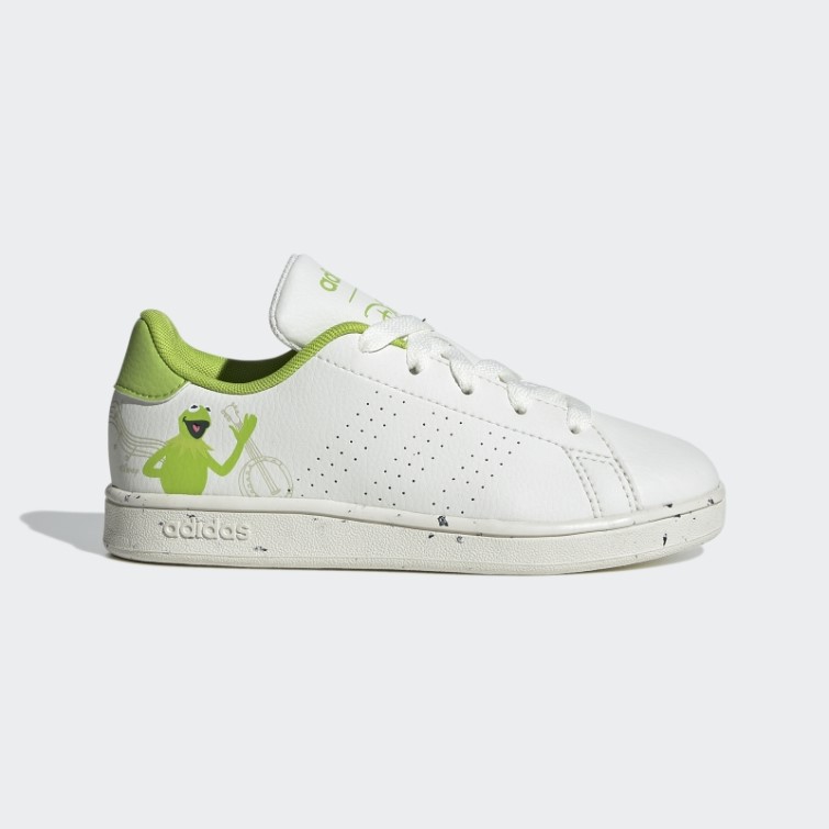 Adidas X Disney Avantage Muppets Dentelle Chaussures Blanc Chaud