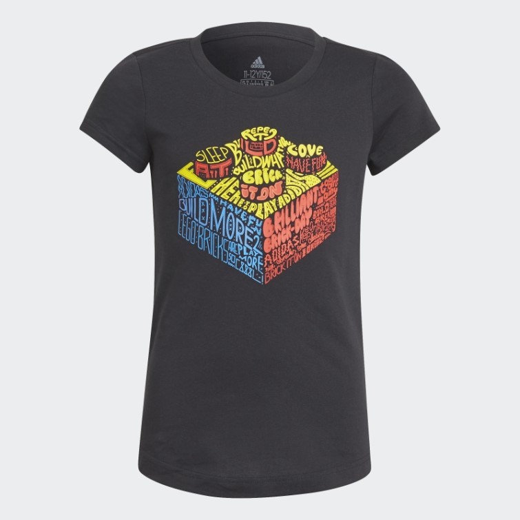 T-shirt Graphique Adidas X Lego Noir