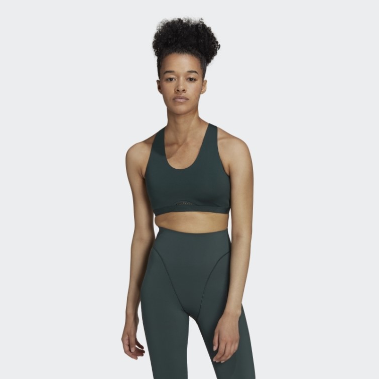 Soutien-gorge Eqt D'entraînement à Maintien Moyen Vert Adidas