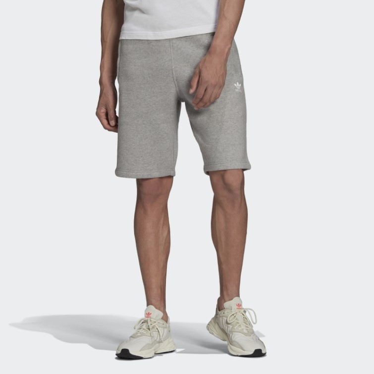 Short Adicolor Essentials Trefoil Adidas Gris Moyen