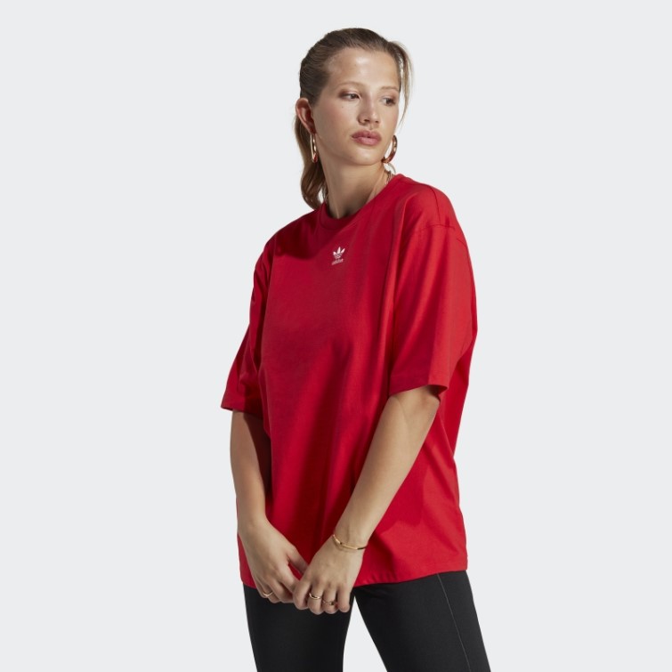 T-shirt Adicolor Essentials écarlate Adidas