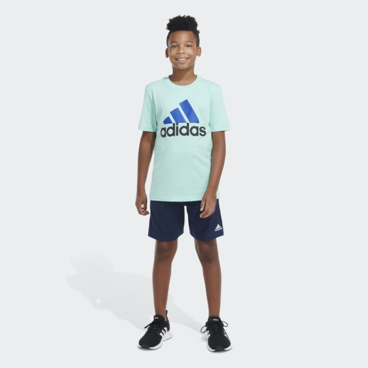 Ss Tee Deux Tons Bos Vert Adidas