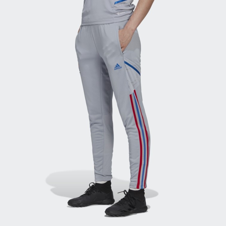 Adidas Olympique Lyonnais Tiro 21 Bas De Survêtement D'entrainement Argent