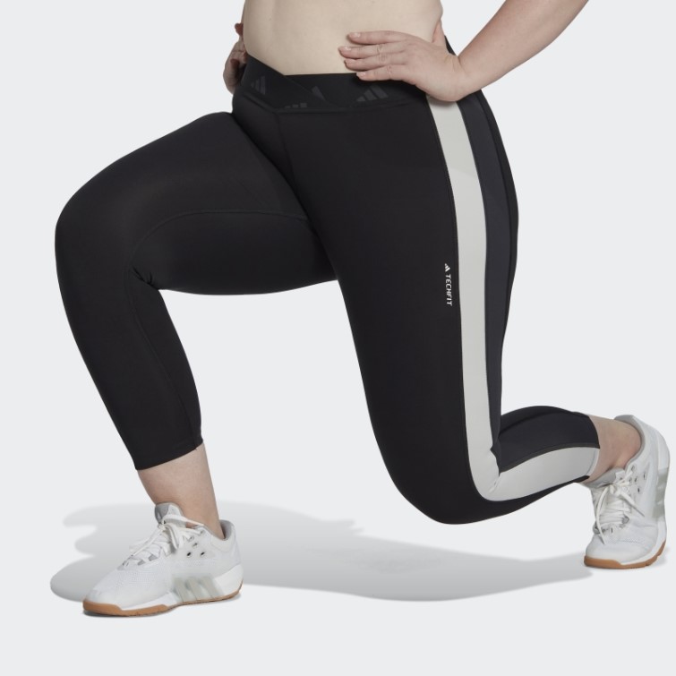 Legging Adidas Hyperglam Techfit Training 7/8 Noir (grande Taille)