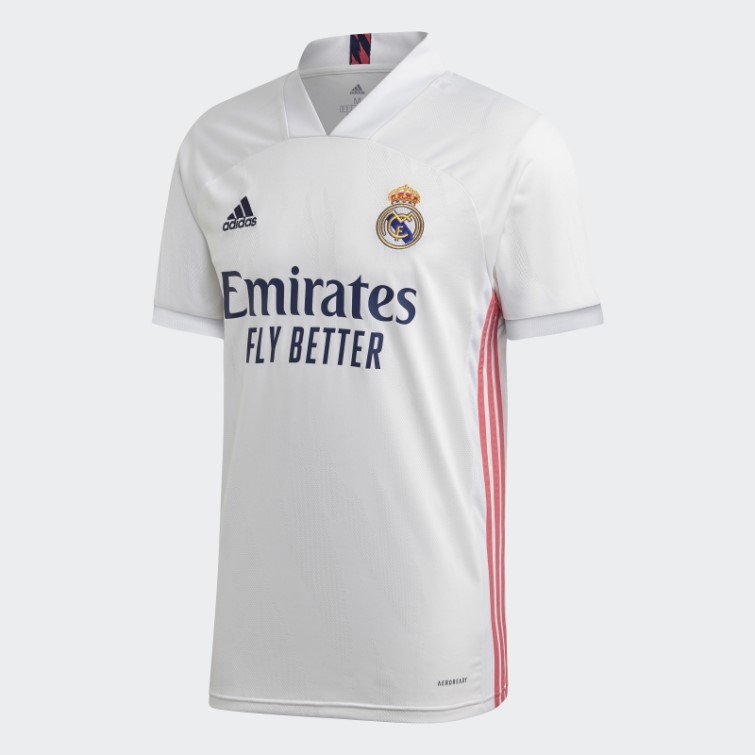 Maillot Domicile Real Madrid 20/21 Adidas Blanc