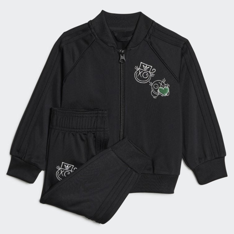 Ensemble Graphique Collab Sst Noir Adidas