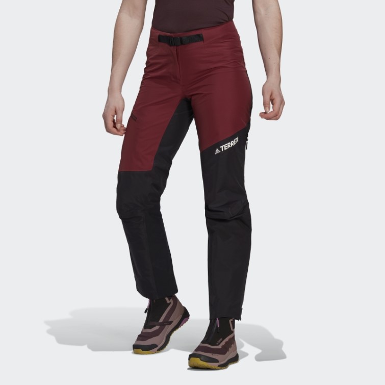 Pantalon De Survêtement Adidas Terrex Techrock Gore-tex Pro Rouge