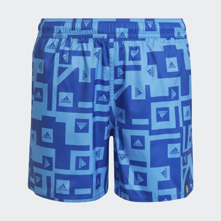 Adidas Must Have Short De Bain Graphique Bleu Royal