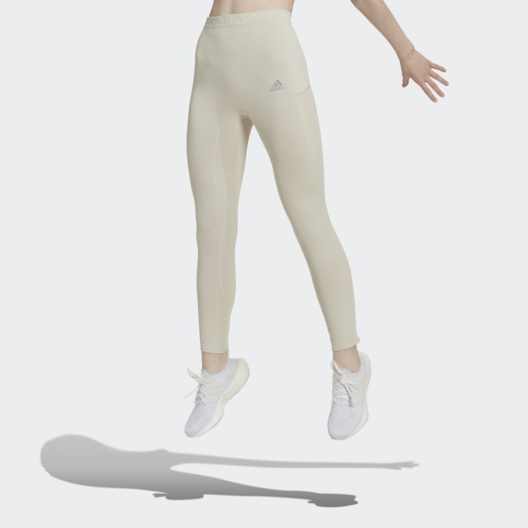 Legging Long De Course D'hiver En Aluminium Fastimpact Cold.rdy Adidas