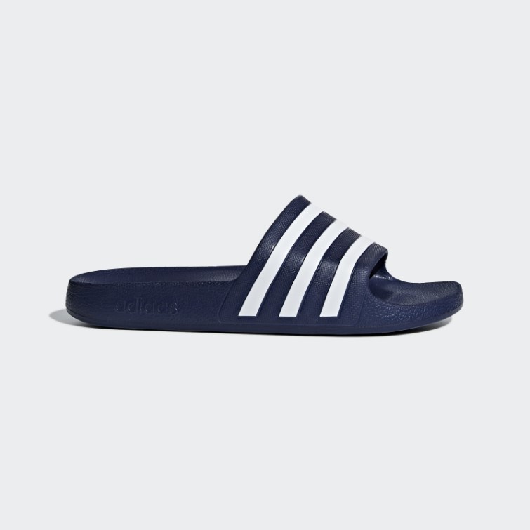 Adidas Adilette Aqua Slides Bleu Foncé