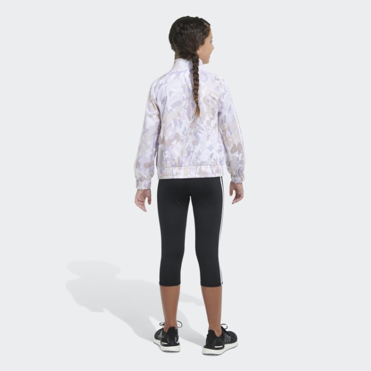 Aop 3s Tricot Jkt Adidas Blanc