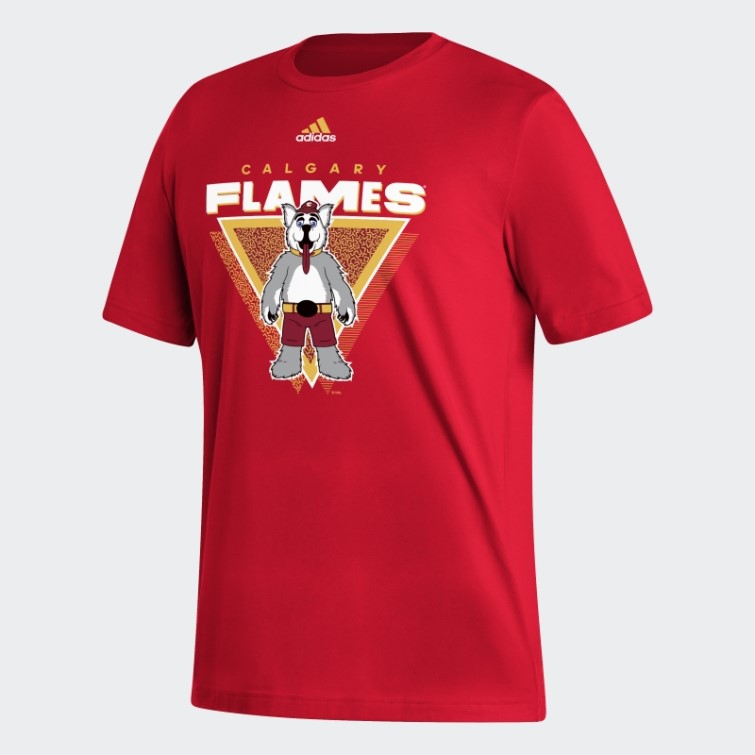 Tee Shirt Adidas Flammes Meneur De Jeu Rouge