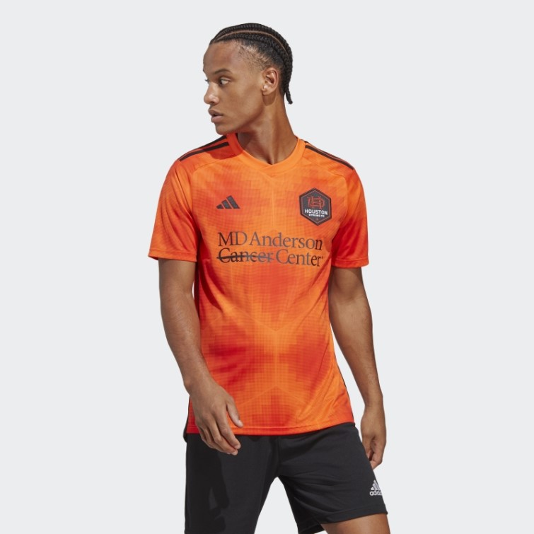Maillot Domicile Houston Dynamo 23/24 Orange Adidas