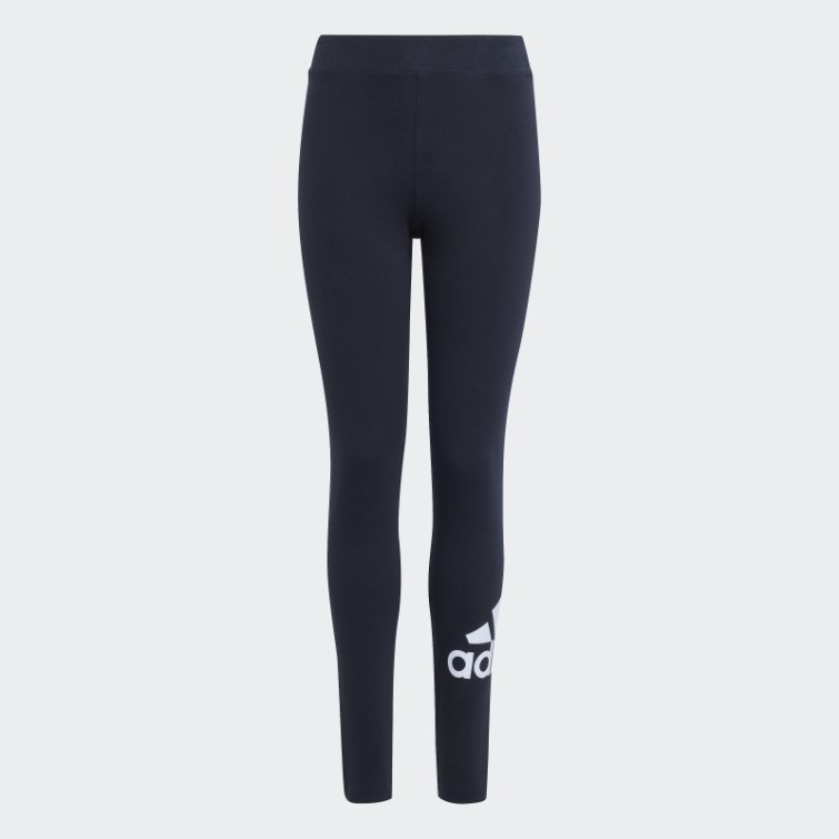 Collants En Coton Gros Logo Essentials Adidas Noir