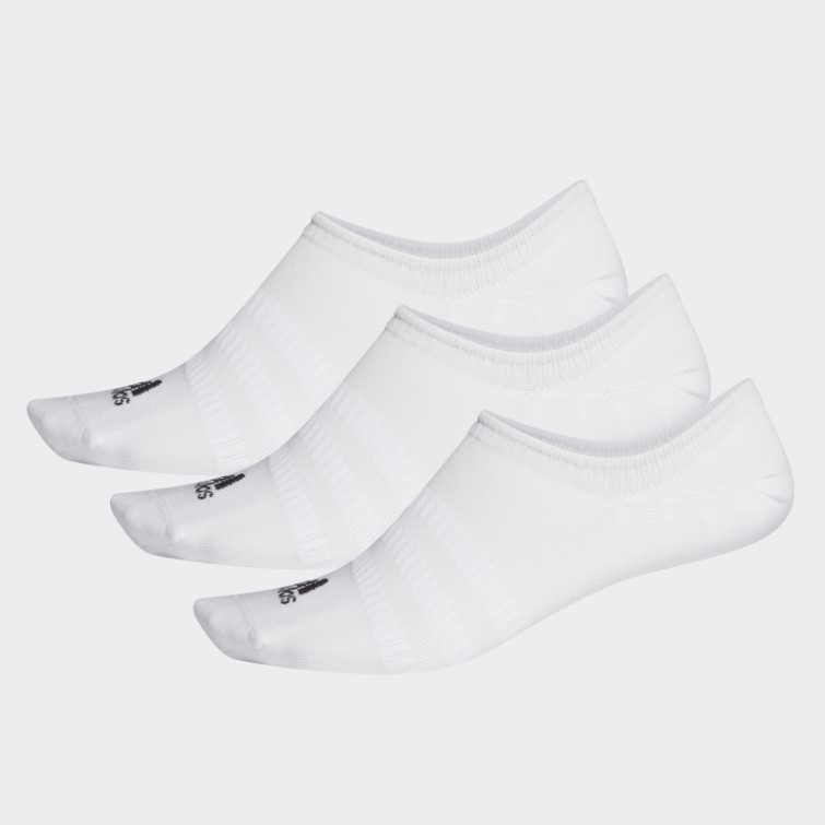 Chaussettes Invisibles - 3 Paires Blanches Adidas