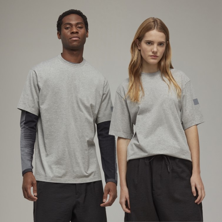 T-shirt Décontracté à Manches Courtes élégant Y-3 Adidas