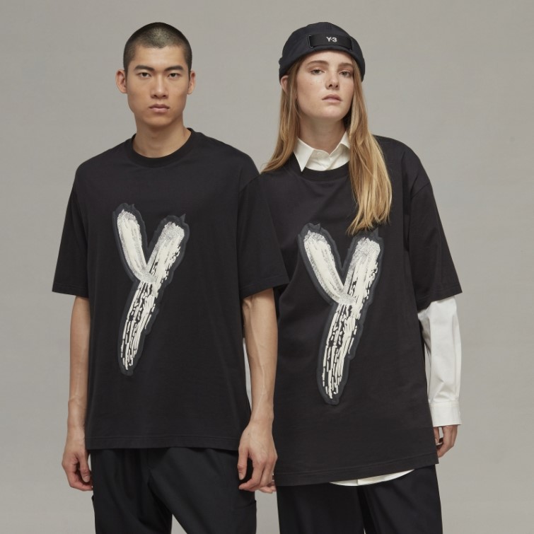 T-shirt à Logo Graphique Y-3 Adidas