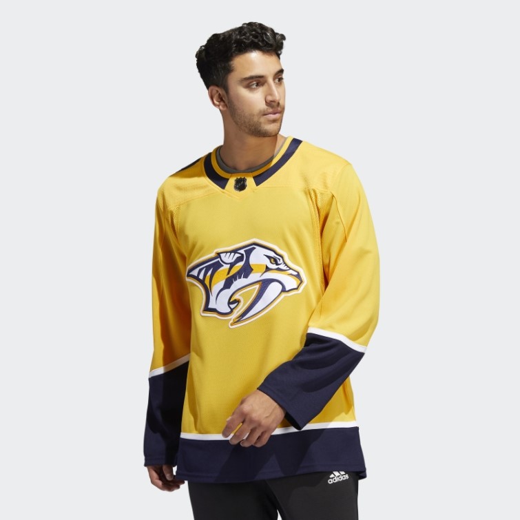 Predators Domicile Authentique Maillot Adidas Tournesol-SLD