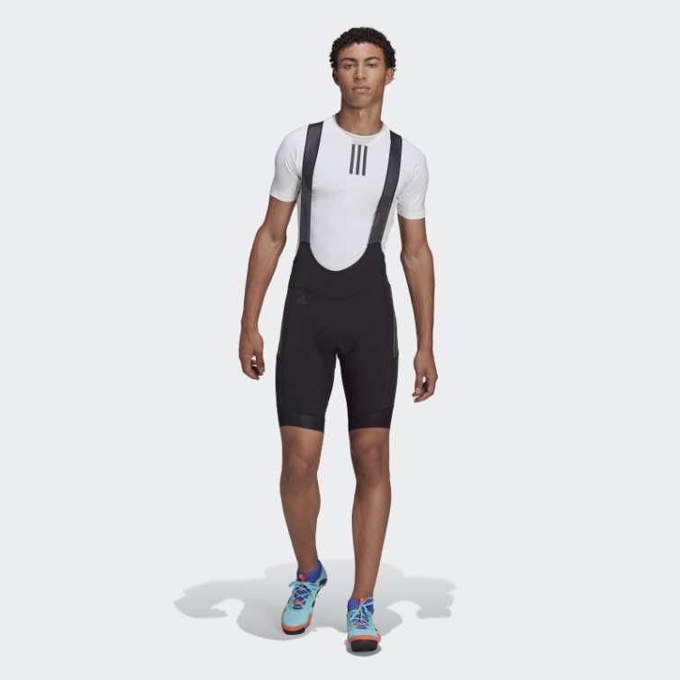 Le Cuissard à Bretelles Rembourré Adiventure Adidas Noir