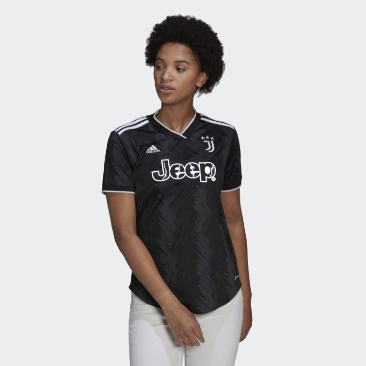 Maillot Extérieur Adidas Juventus 22/23 Carbone Chaud
