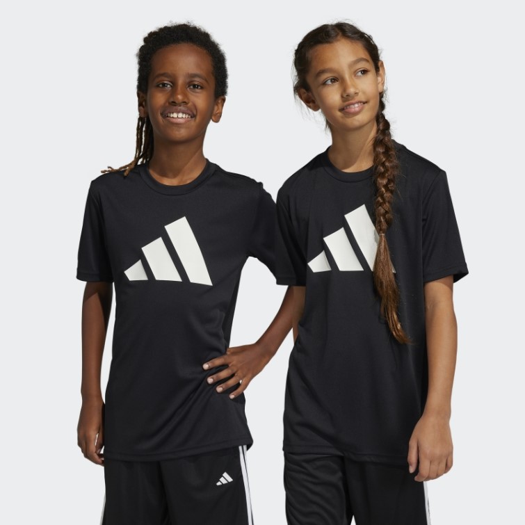 Adidas Train Essentials Aeroready Logo T-shirt Coupe Classique Noir