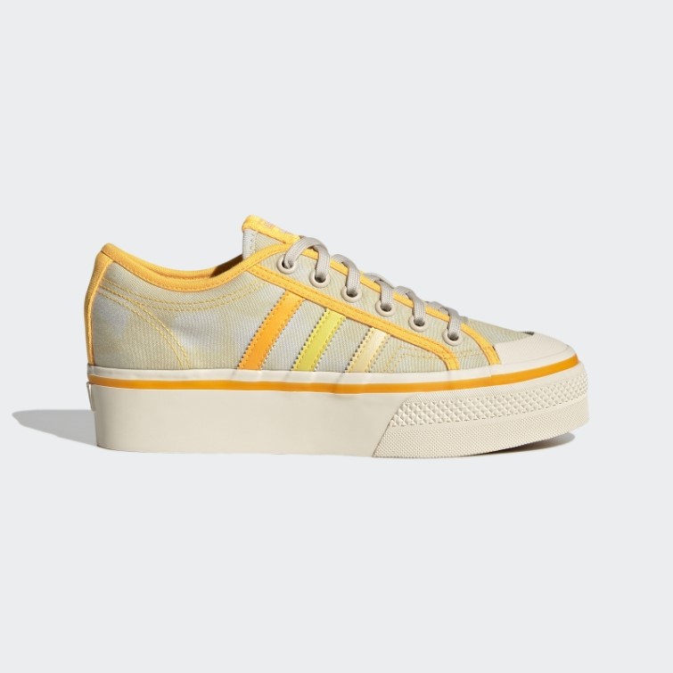 Teinte Jaune/orange/blanc