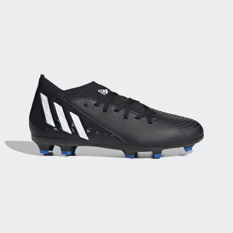 Predator Edge.3 Chaussures De Football Pour Terrain Sec Noir Adidas