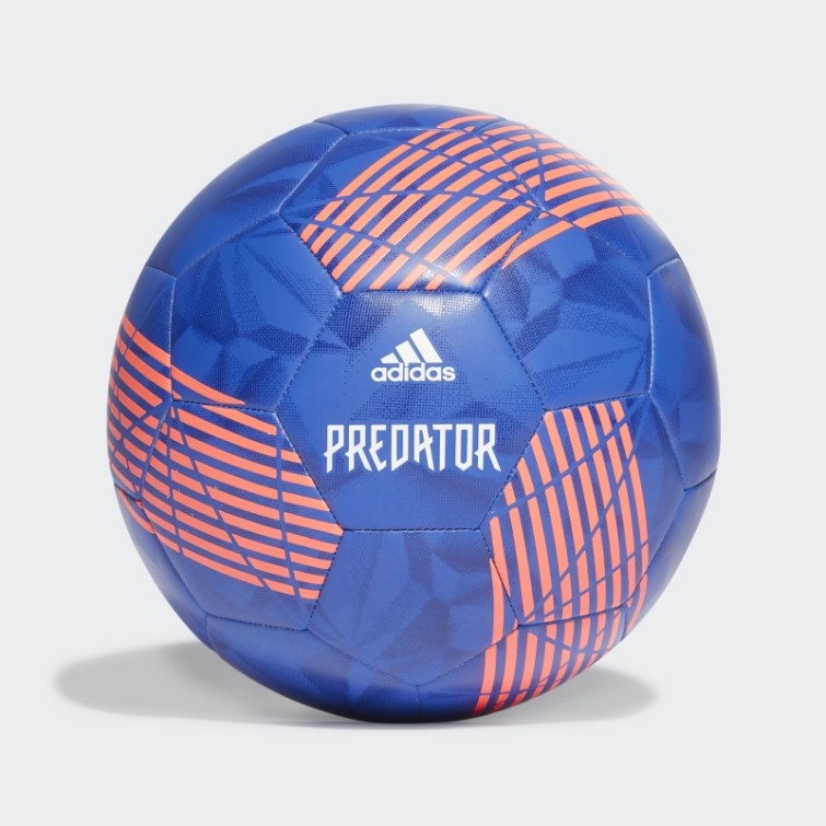 Ballon De Football D'entraînement Adidas Prédateur Bleu Haute Résolution