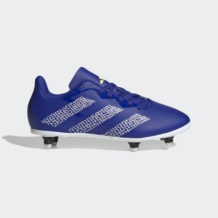 Adidas Rugby Junior Sg Boots Bleu