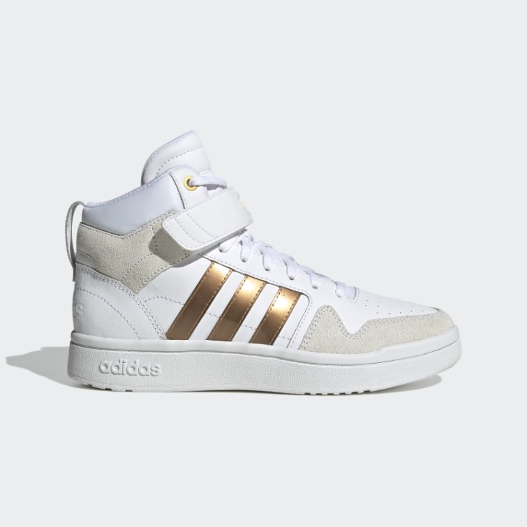 Adidas Postmove Mid Cloudfoam Super Lifestyle Basketball Classic Chaussures Blanc