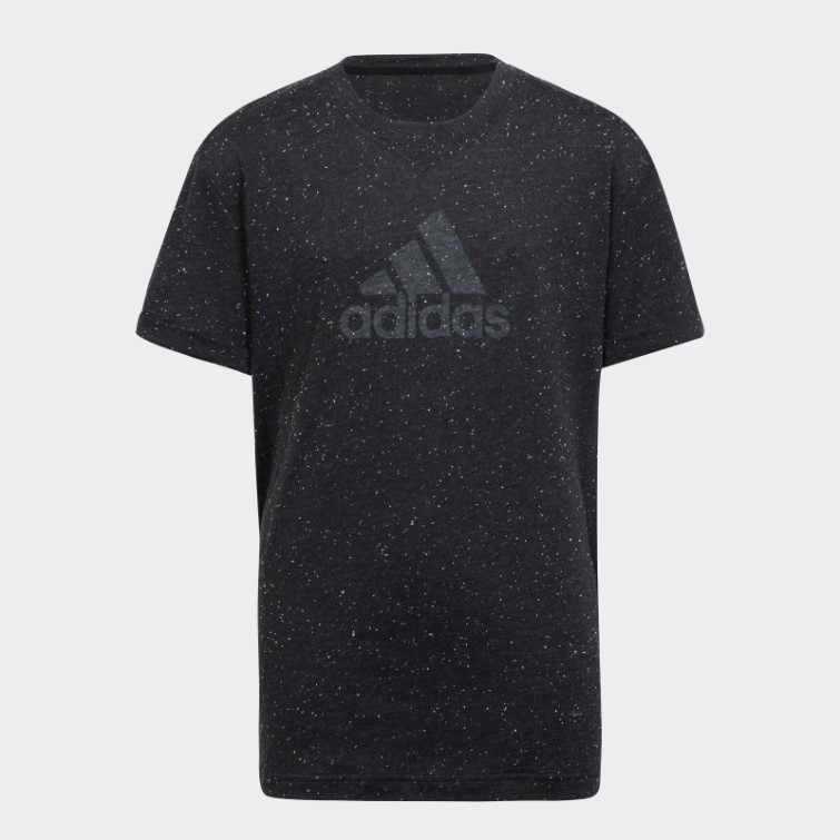 Tee Shirt Adidas Future Icon Winners Noir Melange