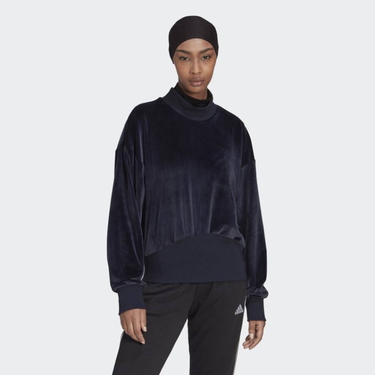 Encre Sweat Adidas Holidayz Confortable En Velours