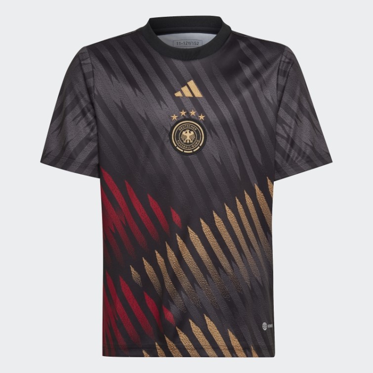 Maillot Pre-match Allemagne 22 Noir Adidas