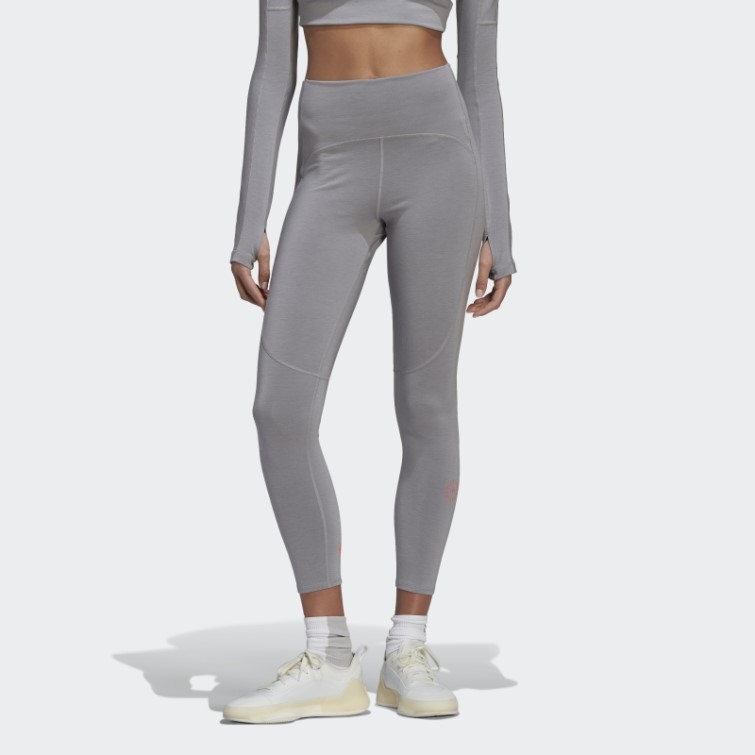 Adidas By Stella Mccartney 7/8 Leggings De Yoga Mode Onix Clair