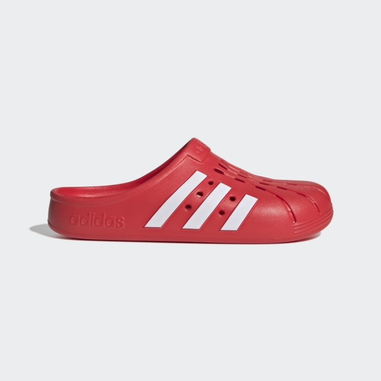 Adidas Sabots Adilette Rouges