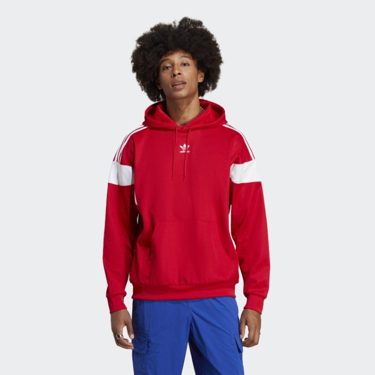 Adicolor Classics Sweat à Capuche Coupe Ligne écarlate Adidas