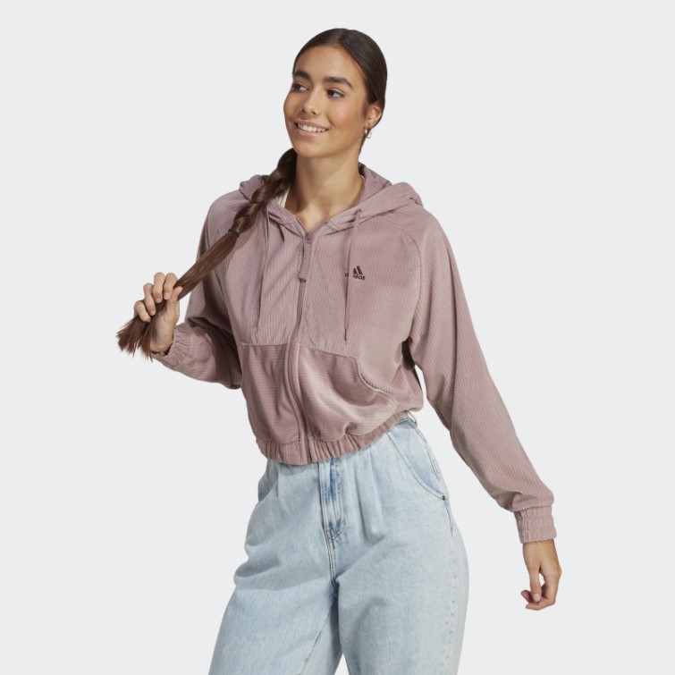 Adidas Sweat à Capuche Hyperglam Violet