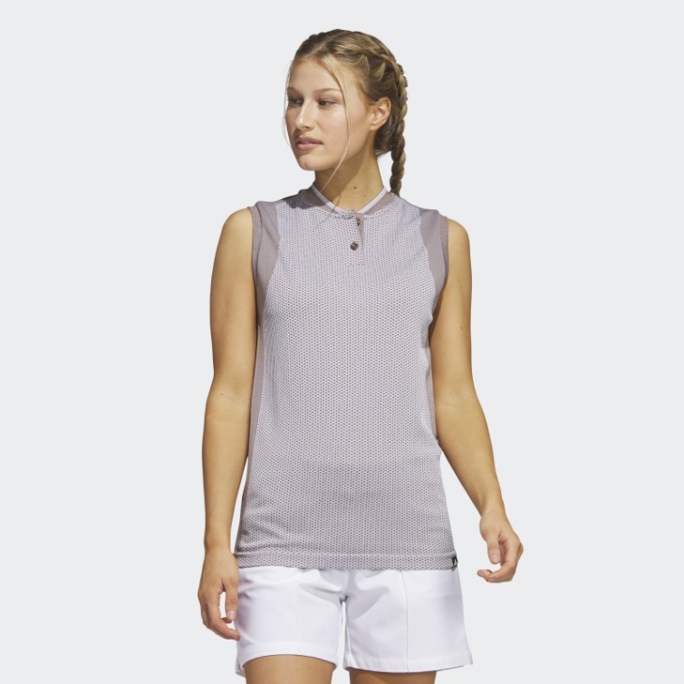 Adidas Earth Ultimate365 Tour Polo Primeknit Sans Manches