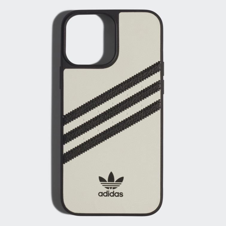 Adidas Ou étui Moulé Pu Pour Iphone 13 Pro Max Blanc Chaud