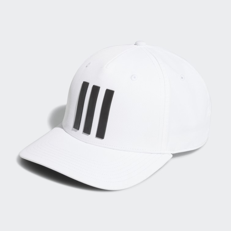 Casquette Tour Blanc 3 Bandes Adidas