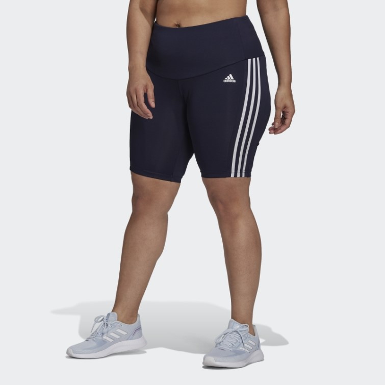 Collant Court De Sport Taille Haute Conçu 2 Move (taille Plus) Encre Adidas