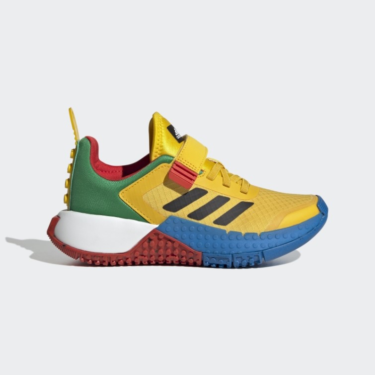 Adidas Dna X Lego Elastic Lace And Top Strap Shoes Hot Eqt Jaune