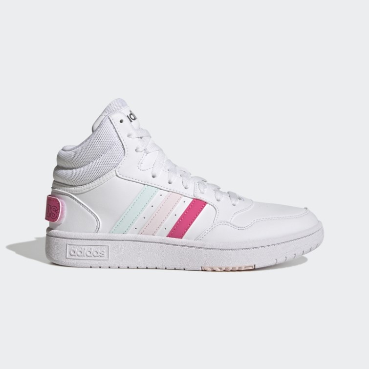 Adidas Hoops 3.0 Mid Classic Chaussures De La Journée Mondiale De L'amitié Blanc