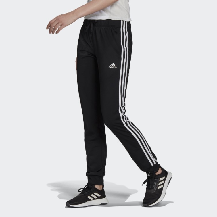 Pantalon De Survêtement Adidas Primegreen Essentials Warm-up Slim Tapered 3-stripes Noir
